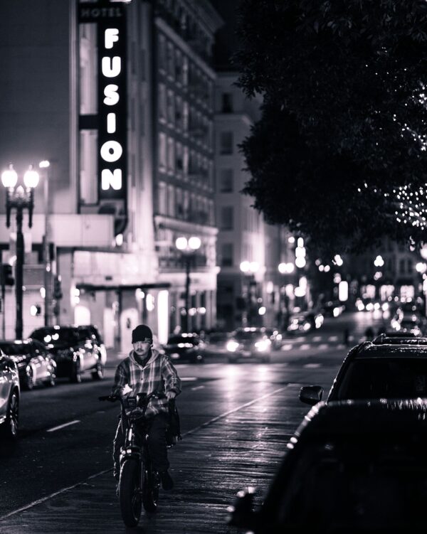 "Nightride" | San Francisco 2024 | Bichrome Fine Art Print