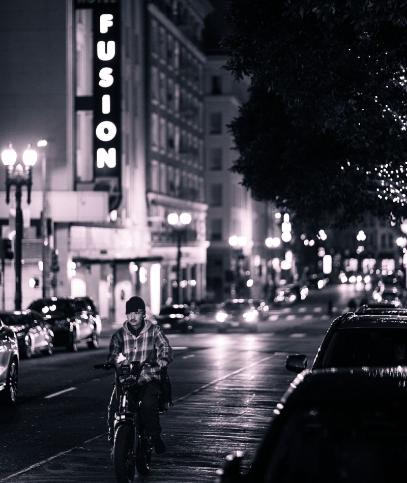 Fine Art Street Photography Print Night San Francisco Collector City