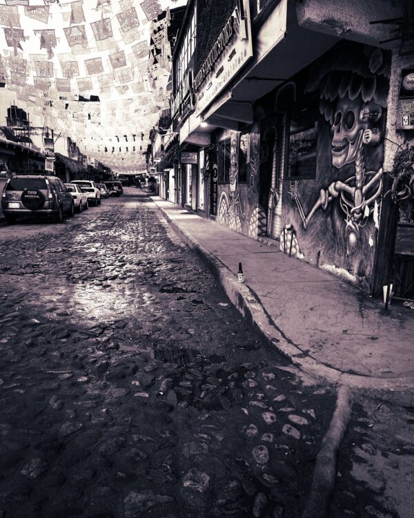 "Morning Street" | Sayulita Nayarit Mexico 2024 | Trichrome