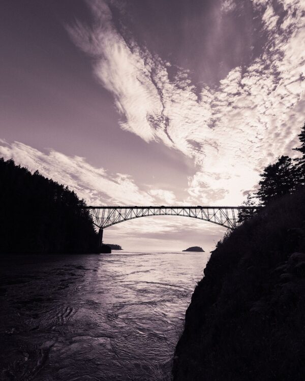 "Deception Pass Bridge" | Deception Pass State Park  2024 | Trichrome